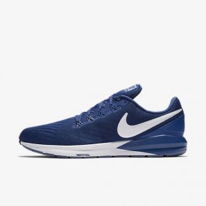 Кроссовки для бега Nike Air Zoom Structure 22 (на широкую ногу) мужские Синий цвет