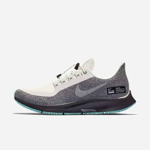 Кроссовки для бега Nike Air Zoom Pegasus 35 Shield Water-Repellent женские Черный цвет