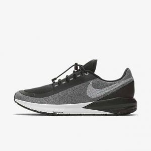 Кроссовки для бега Nike Air Zoom Structure 22 Shield Water-Repellent женские Черный цвет
