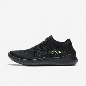Кроссовки для бега Nike Free RN Flyknit 2018 женские Черный цвет